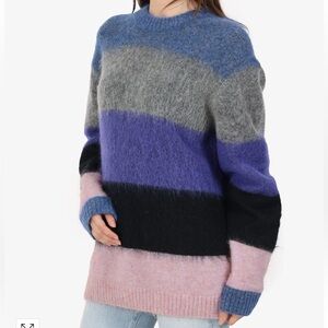 Acne Studios Mohair Striped Sweater